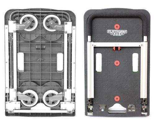 Magna Cart MFF robuste, faltbare Transportkarre aus Aluminium, kompakt, platzsparend, leichtgewichtig, Ladekapazität 135kg - 6