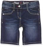  s.Oliver Mädchen 53.904.72.2040 Bermuda, Blau (Blue Denim Stretch 57z7), 122 (Herstellergröße: 122/REG)