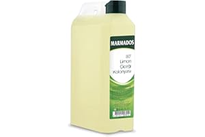 ‎MARMARA MARMARA MARMADOS Kolonya Zitrone 1Liter | Türkisches Duftwasser im Mini-Kanister | After Shave | Desinfizierend | Rasierwasser | Kölnisch Wasser traditionell türkisch | Eau de Cologne Lemon |