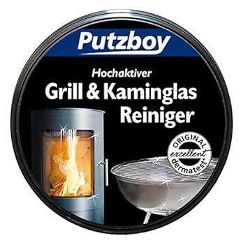 Poliboy Putzboy Grill Und Kaminglasreiniger Mit Schwamm 250 Ml Dose