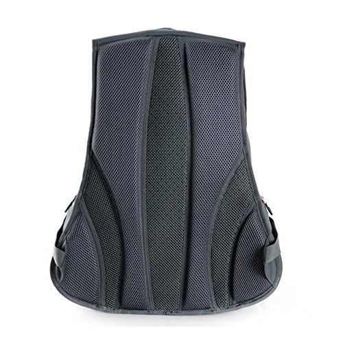 Daypacks Wasserdichte Uni Rucksack Schule Arbeit & Freizeit Bag Schulrucksack Sportrucksack Backpack Laptoprucksack Laptopfach 15″ Grau - 6