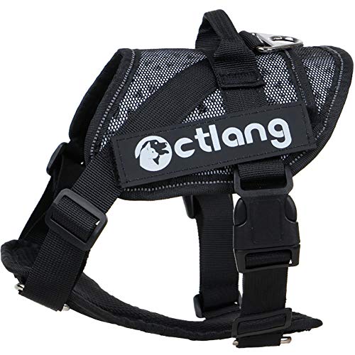 Arnés para perro sin tirones, fácil de poner y quitar (S)