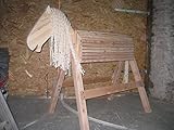 Holzpferd Voltigierpferd Holzpony Gr. L