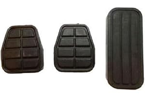 RONYME 3-teiliges Pedal-Gummiabdeckungs-Set 171721647 Ersatz Passend Für VW T4 Transporter