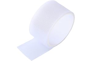 Oenothera 5CM x 2M Mosquito Net Repair Tape, Breathable Fly Screen Repair Kit, Mesh Patch Mosquito for Window and Door Patch Repair Anti Mosquito（White）