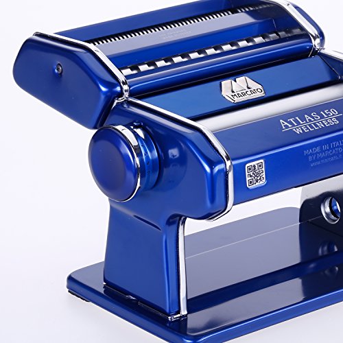 Marcato Nudelmaschine Atlas 150 Aluminium Blau - 2