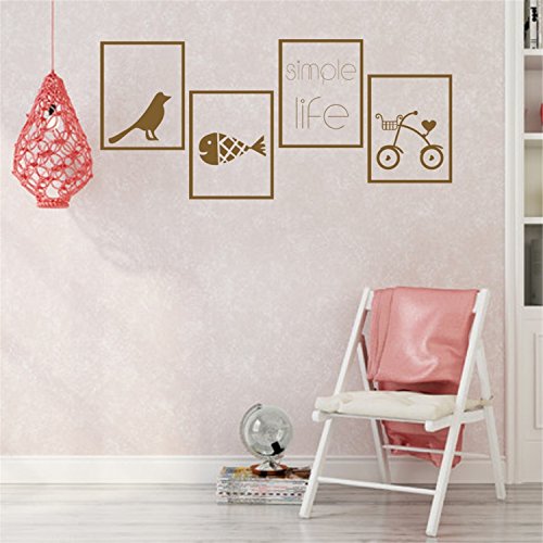 Price comparison product image aooyaoo muro adesivi muro decalcomanie
