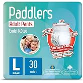 Paddlers Adult Patient Absorbent Panty Cloth Large 30 Pieces