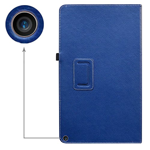 TrekStor SurfTab Theater 13.3 hülle,Mama Mouth Folding Ständer Hülle Case mit Standfunktion für 13.3″ TrekStor SurfTab Theater 13.3 Android Tablet PC,Blau - 6