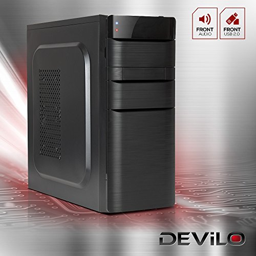 DEViLO PC 1119 – AMD A8-7600 (4x 3.1GHz) | 8GB | 120GB SSD | Radeon R7 | MSI | DVD | Sound | LAN | 420W | Win7 - 4