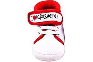 LOVELEGIS Scarpe Neonati Ginnastica I Love Mom Ti Amo Mamma