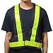 Produktbild mark8shop 2 schwarz & gelb Warnweste Hohe Sichtbarkeit Warnung Safety Gear