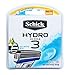 Schick Hydro 3 Blade Refill, 8 Count (2 Boxes 4 Count)