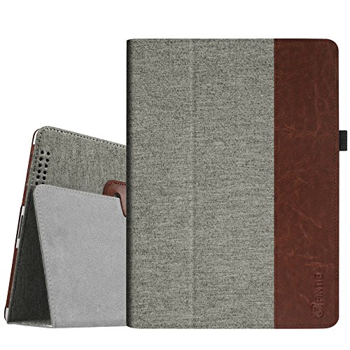 Fintie iPad 2 / 3 / 4 Hülle Case - Folio Slim Fit Kunstleder Schutzhülle Cover Tasche Etui mit Auto Schlaf / Wach Funktion für Apple iPad 2 / iPad 3 / iPad 4, Denim grau