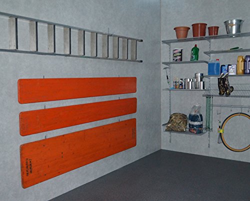 Element System HOOK Biertisch-Haken-Set für Bier-Tisch und -Bank, 85 x 40 mm, 1 Stück, weißaluminium, 18133-00384 - 2