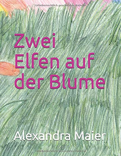Zwei Elfen auf der Blume