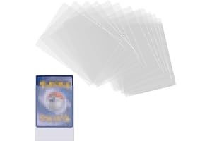 ILamourCar Penny Sleeves, 100 Pcs Trading Card Sleeves, Ultra-Clear Card Protector for Game Cards, Football,TradingCard - 2.5" X 3.5"