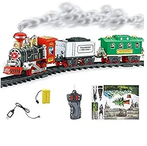 Vaibhav (JBP XPREZA) RC Classical Train with Sound Light and Real Smoke Function with Remote