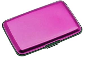 Rohans Aluminium Credit Card Holder Wallet CASE Purse Metal Business Card Protector UK