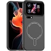 Coverzone Xiaomi 17 Pro Max ile Uyumlu M-Safe Şarj &Ouml;zellikli Kamera Korumalı Elio Sert PC Kapak Ultra İnce Mat Y&uuml;zey Manyetik