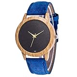IG Invictus Damen Mode Casual Lederstrap Analog Quarz Runde Uhr T60 N Quarzuhr Blaue Quarz Uhr