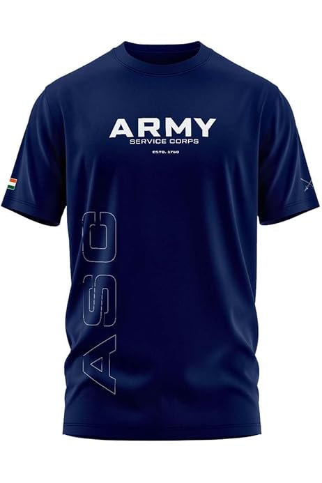 Buy Aero Armour RASHTRIYA Rifles T-Shirt (S Black) at Amazon.in