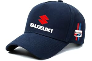 VENBER Casquette De Baseball, pour Suzuki Casquettes de Baseball Voiture Chapeaux Cadeau Personnalisé Réglable Respirante