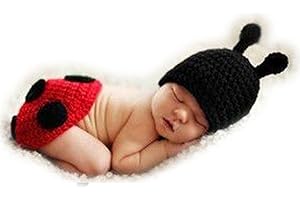 Odziezet Bebé Conjuntos Sombrero Gorro de Punto + Pantalones Disfraz de Animales Unisexo Fotografía Recién Nacido Ropa de Traje
