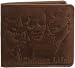 Produktbild Mustard Choose life, Herren einfach aufklappbare Brieftasche, braun