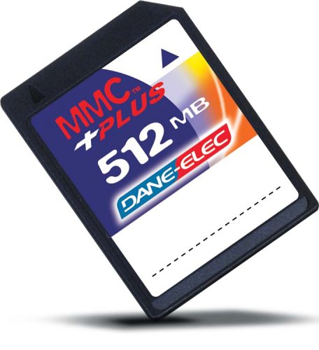 Preisvergleich Produktbild Dane Elec Speicherkarte 512 MB DANE0311 MMC Plus