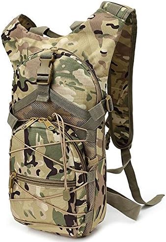 1 x Outdoor Cycling Backpack for Women Camouflage waterproof Oxford Fabric Rucksack 15L Lightweight Shoulder Bag Portable Tactical Backpack - CP camouflage