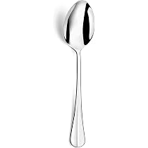 12 Cuillères à Dessert Amefa Moderno - Acier 18/10 Finition Miroir