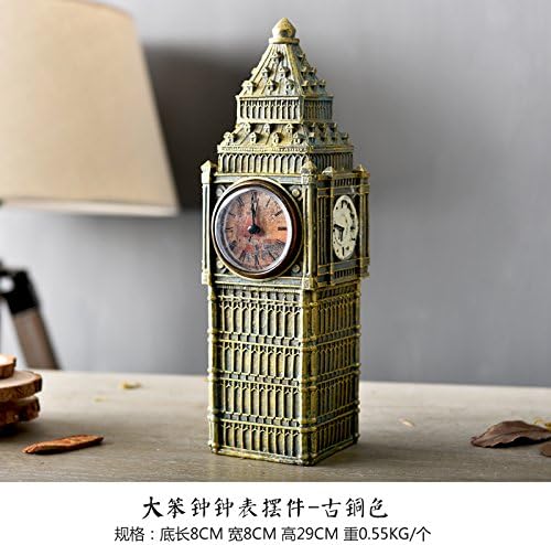 Continental retro creative phone clock bar cafe room decoration decoration clock,J