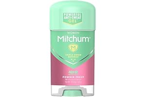 Mitchum per le donne Power Gel anti-traspirante Deodorante neve fresca 2,25 once (pacchetto di 2) - confezione può differire