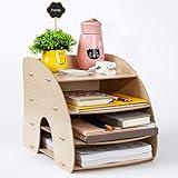 2. La cesta de almacenamiento permite guardar perfectamente su papelería y documentos, organizar sus libros y carpetas, lo que le da un acceso rápido a los archivos que se utilizan frecuentemente y hacer que el escritorio esté más ordenado, mejora su eficiencia en el trabajo.