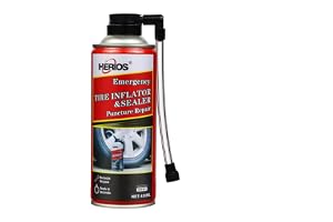Tyre Sealer and Inflator for Emergency, 450ml, Leakage within 6mm, No Jack Needed, 30 sec to 3 min, offroad accessories