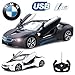 Price comparison product image Comtechlogic® CM-2217 Official Licensed 1:14 BMW i8® Radio Control RC USB Electric Car with Remote Control Opening Doors - Ready to Run EP RTR (BLACK)