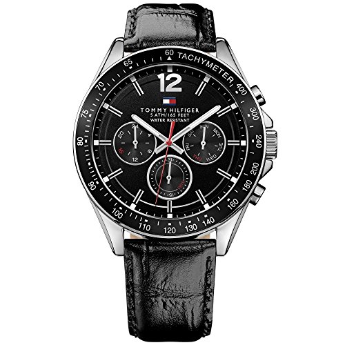 Tommy Hilfiger Herren-Armbanduhr Analog Quarz Leder 1791117 Tommy Hilfiger Herren-Armbanduhr Analog Quarz Leder 1791117