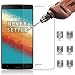 Produktbild RoseFlower(TM) Premium Hartglas Displayschutzfolie für Oneplus Two - 9H Härtegrad und 96% Transparenz Gehärtetem Glas Schutzfolie für Ihr Smartphone