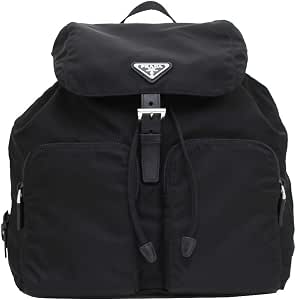Prada Zainetto 1BZ005 - Zaino unisex in tessuto di nylon, colore: Nero :  Amazon.it: Scarpe e borse