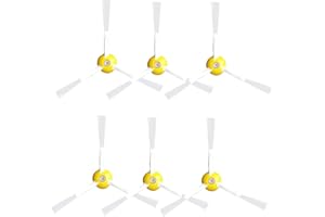 DETETAP Seitenbürste Ersatz für IRobot Roomba 900,800,700 und 600 Series 960 980 985 860 870 877 880 890 891 895 805 761 770 780 790 614 650 650 650 650 650 650 65 67 1 675 690 Modelle, 6er-Pack