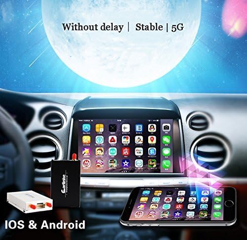 5G Full HD WIFI Display Share Phone to Car Navigation by compatiable Airplay Mirroring / Miracast DLNA allshare Wifi ACC Support IOS Android