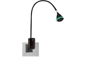 EMUR 35w Halogen Exam Light Table Wall Guide Rail Clip Surgical Medical Examination Light Lamp Gynaecology Dental Oral Ent, Wall Clip