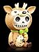 Produktbild Furrybones Figur | Rehbock Deer mit kleinem Vogel | inkl. Geschenkbox für Sammler | Lustige Deko Totenkopf Gesicht