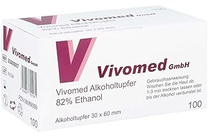 Vivomed GmbH ALKOHOLTUPFER 100 St Tupfer, Drogerie & Körperpflege, PZN-09089059