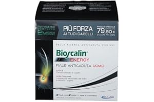 GENERIC Giuliani S.P.A. Bioscalin Energy 20 Fiale Anticaduta Uomo Trattamento Completo 2 Mesi