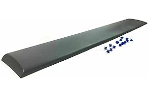 MKAREPART Moulage latéral long panneau central gauche – Moulure de porte coulissante compatible avec Vivaro Trafic MK2 Primaster 2001-2014 (gauche longue)