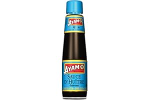 AYAM Sauce d'Huître | Haute Qualité | À base d'extraits d'huîtres | Saveurs Authentiques d'Asie | Cuisiner chez Soi | Alimentation Saine | Sans Gluten | Sans Conservateurs - 210ml - 1pc