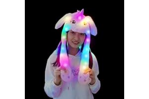 wgde toy Cute Soft Plush Ears Moving Animal Hat for 3-16 Year Boy and Girl - Best Toys and Gifts