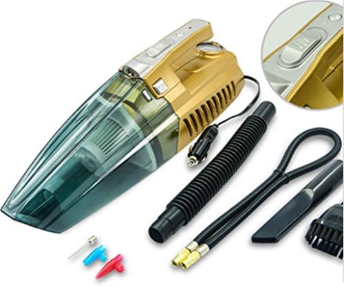 WYJD Car Vacuum Cleaner ,Car Vacuum Cleaners Wet Wireless 12V 100W Car Vacuum Cleaner, Tire Tire Pressure Gauge And Led Light Bar High Power